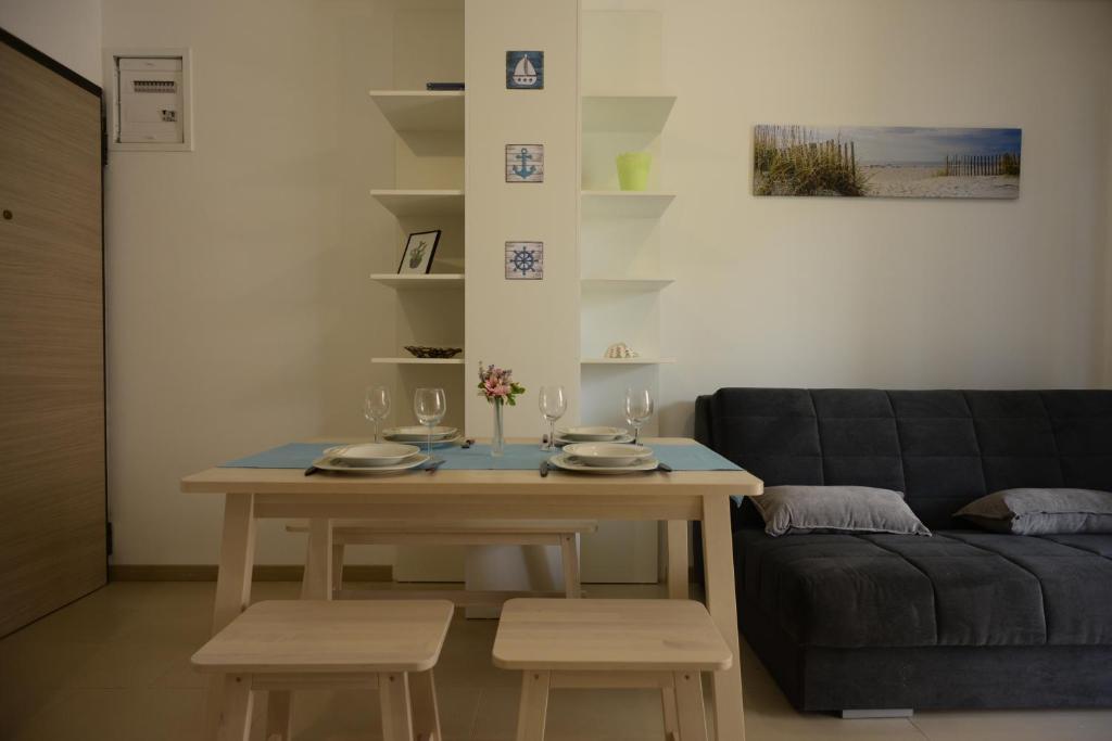 Posezení v ubytování Apartments Svijet Mora 2