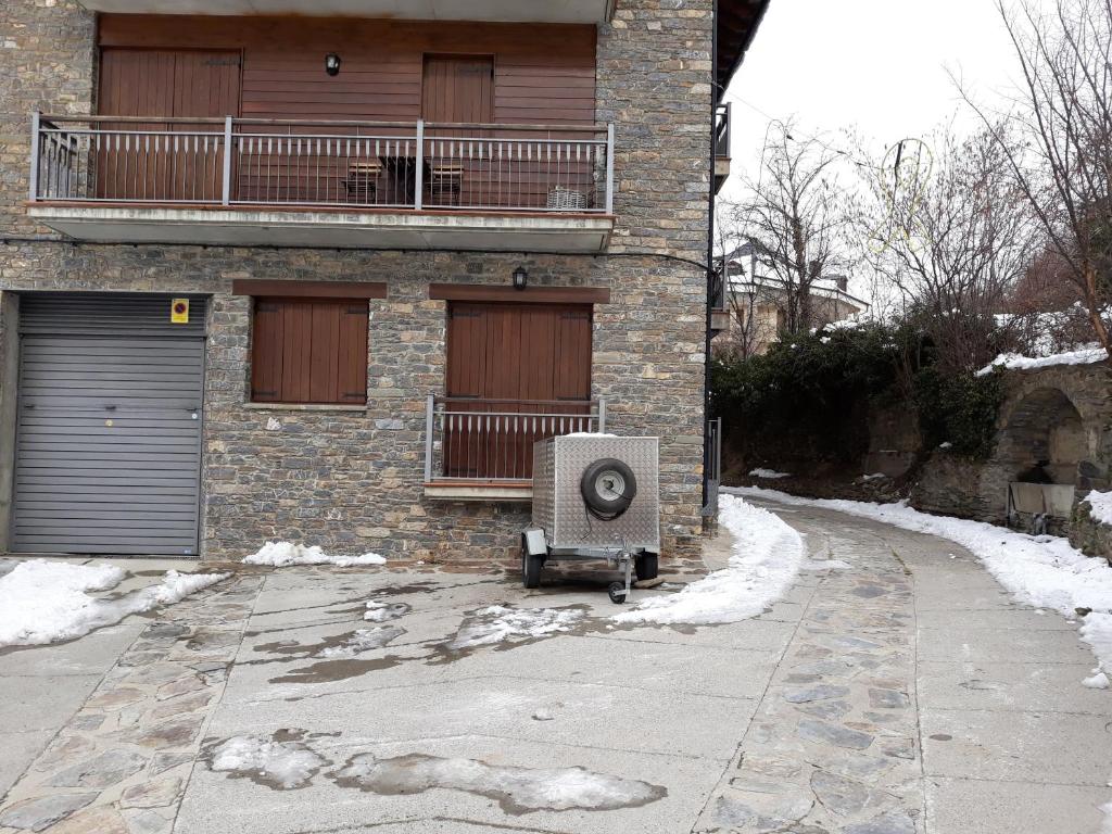 Budova, kde se apartmán nachází