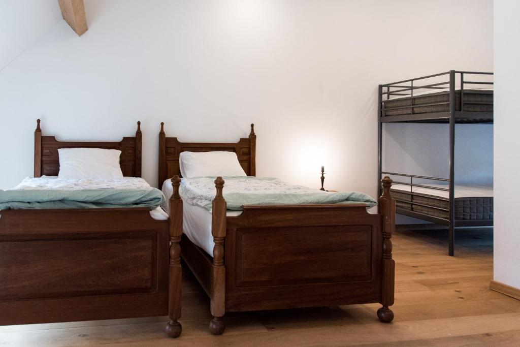 Postel nebo postele na pokoji v ubytování Constantinus