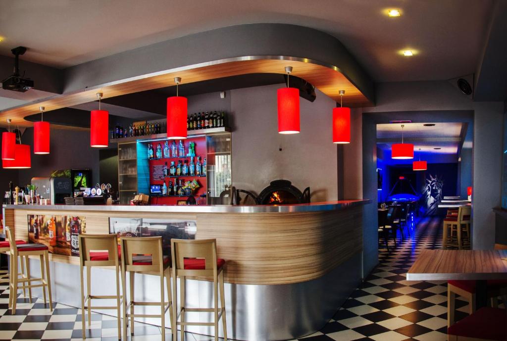 Lounge alebo bar v ubytovaní Pokoje gościnne WiP