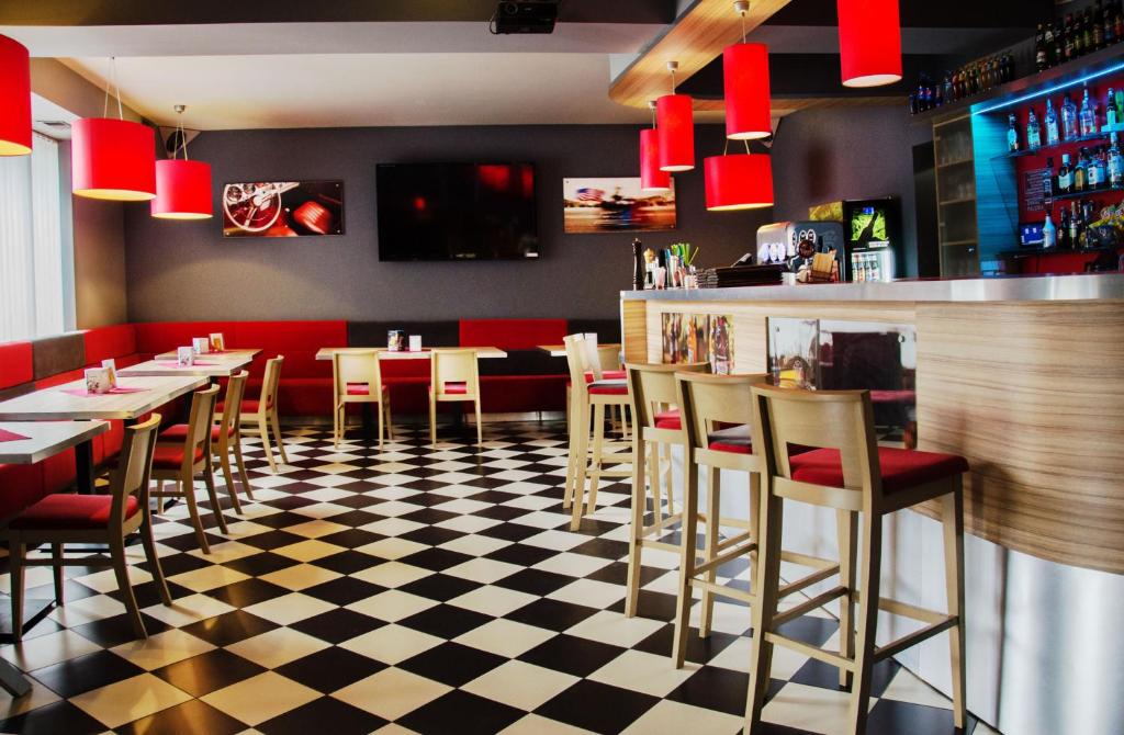 Lounge alebo bar v ubytovaní Pokoje gościnne WiP
