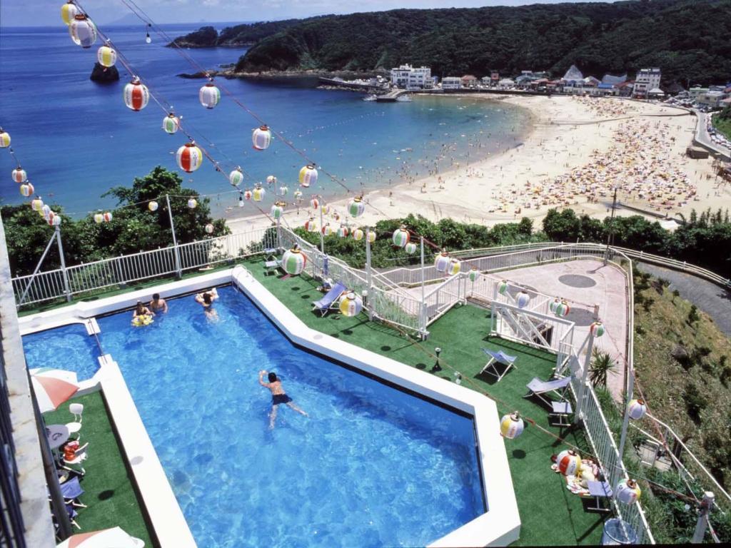 Bazén v ubytování Shimoda View Hotel nebo v jeho okolí