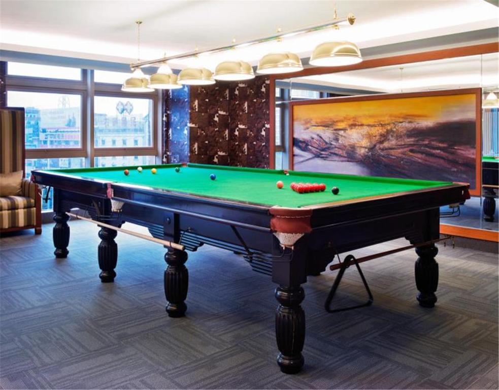Piljardilaud majutusasutuses Cinese Hotel Dongguan Shijie