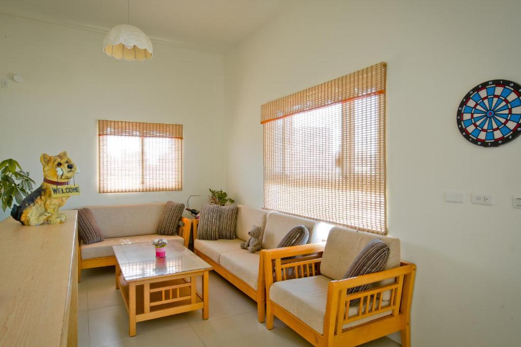 Posezení v ubytování Penghu Sun House