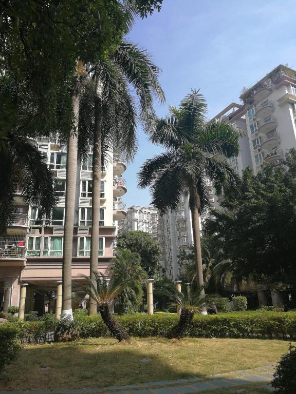 Zahrada ubytování Shenzhen New Swan Castle Apartment