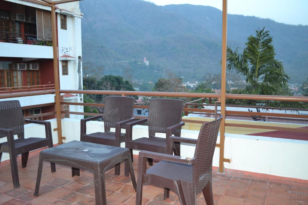 Nespecifikovaný výhled na hory nebo výhled na hory při pohledu z bed and breakfast