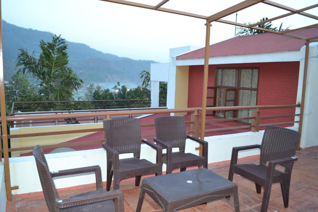 Nespecifikovaný výhled na hory nebo výhled na hory při pohledu z bed and breakfast