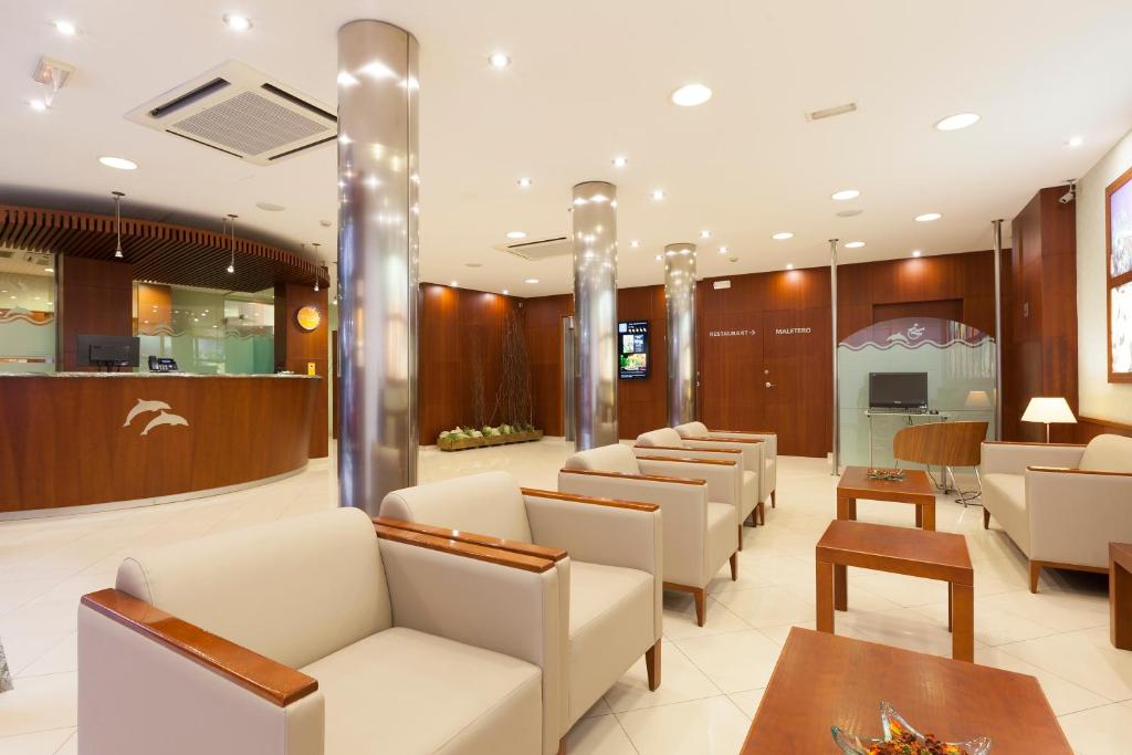 Posezení v ubytování Hotel Delfín