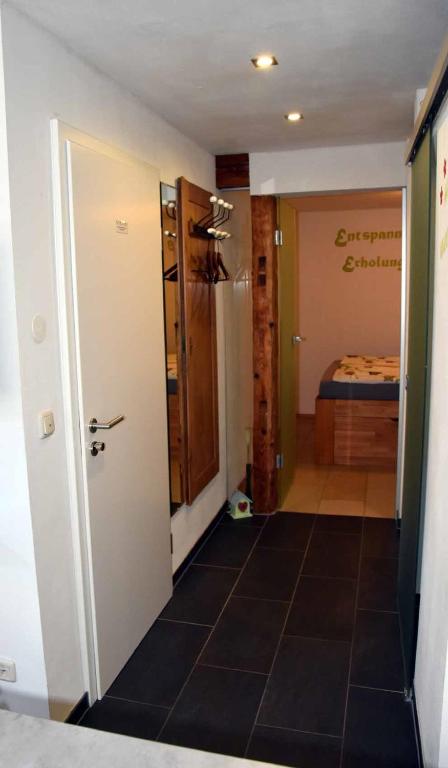 Postel nebo postele na pokoji v ubytování Ferienhaus Finster