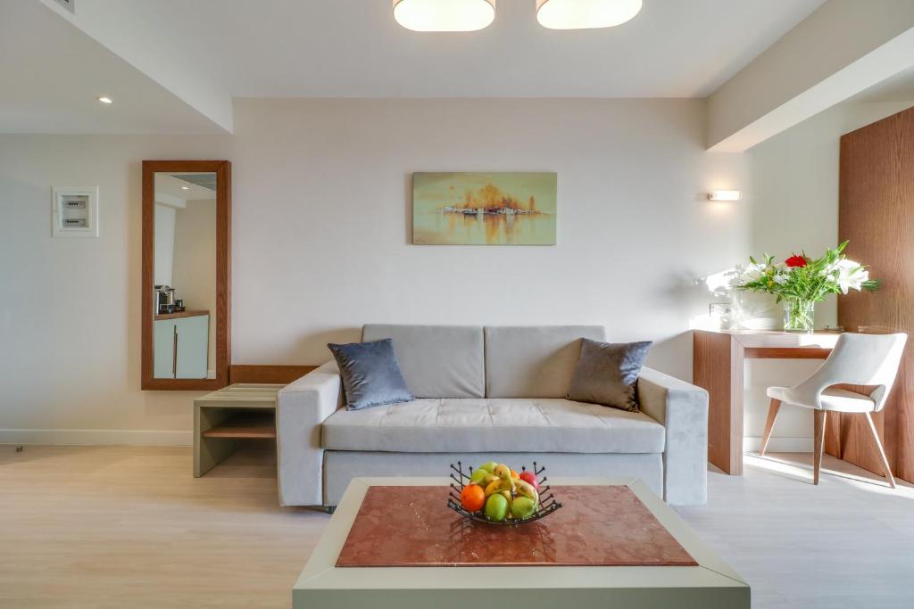 Istumisnurk majutusasutuses Palace Hotel Glyfada