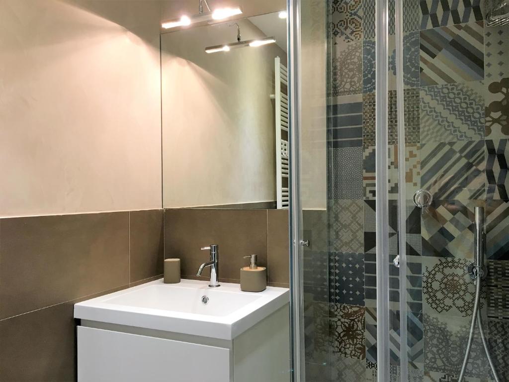 A bathroom at Emilia's Home