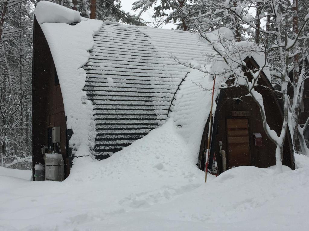 The Hut v zimě