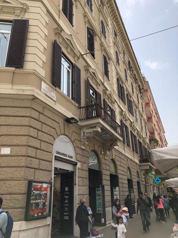 The building in which a vendégházakat is located