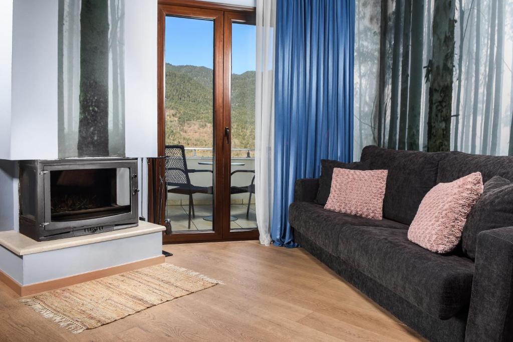 Posezení v ubytování Forest Suites Boutique Hotel