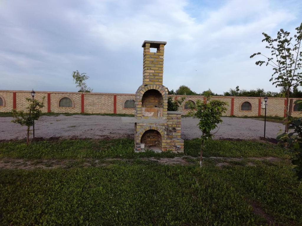 Zahrada ubytování Camp Salaš Farma 47 Čenej