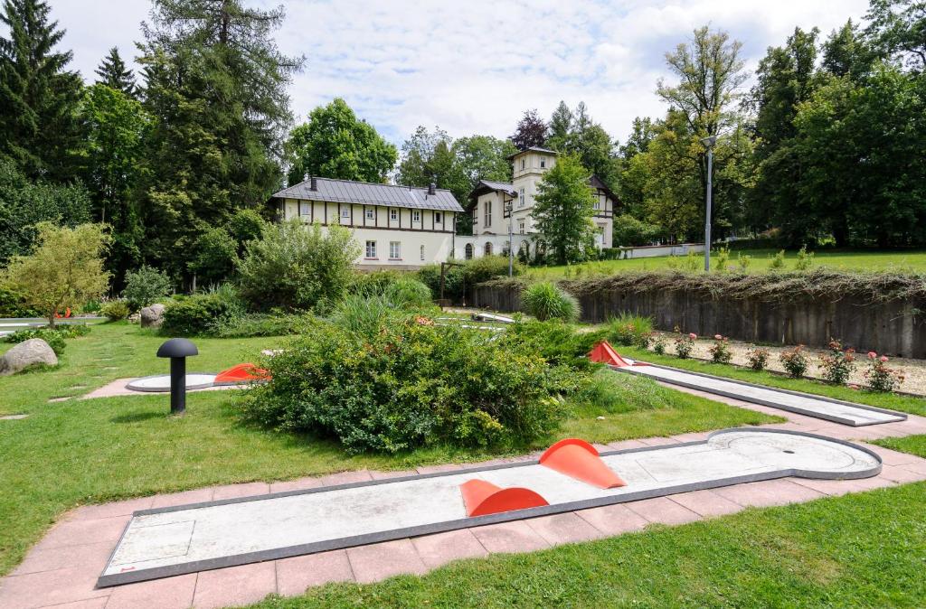 Zahrada ubytování Spa Resort Libverda - Villa Friedland