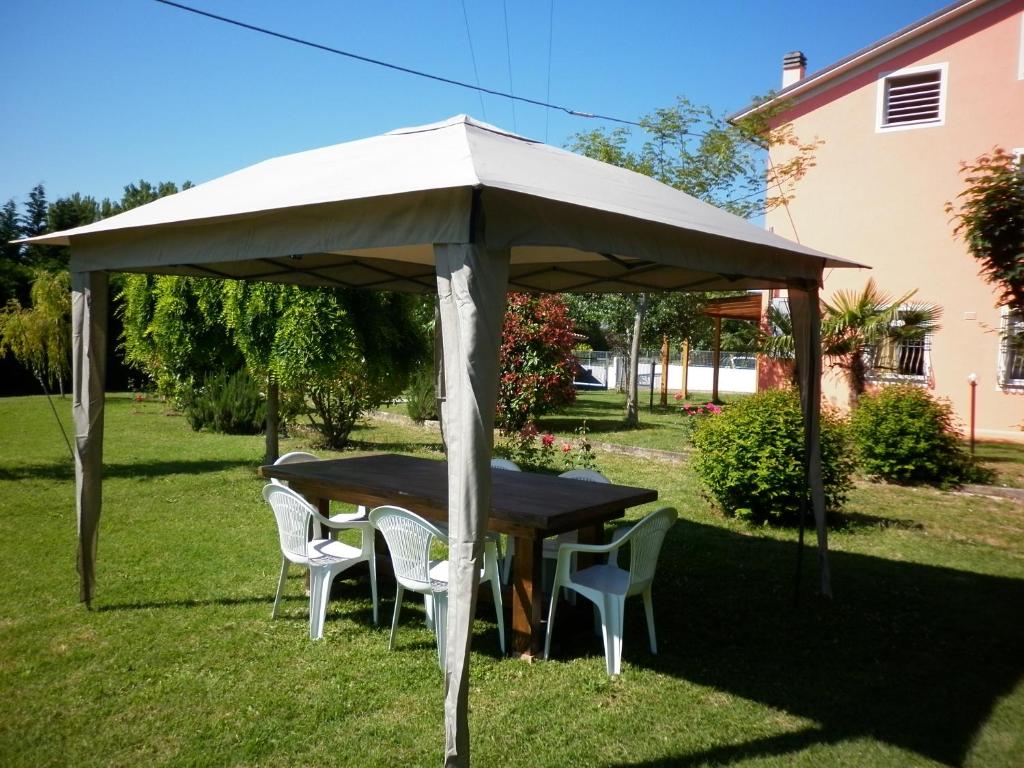 A garden outside Villa Jolanda