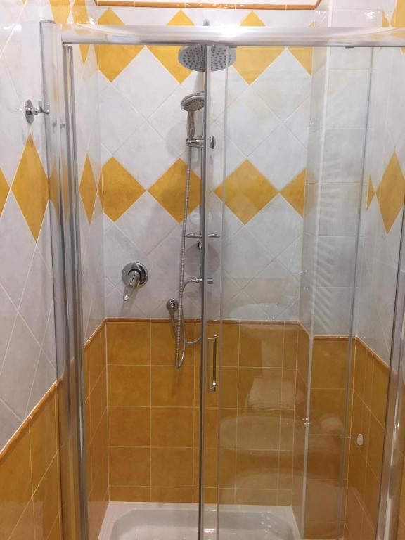 Koupelna v ubytování Albergo Oasi