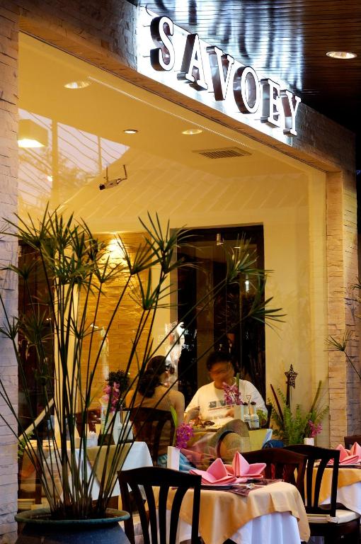 Restaurace v ubytování Safari Beach Hotel Patong