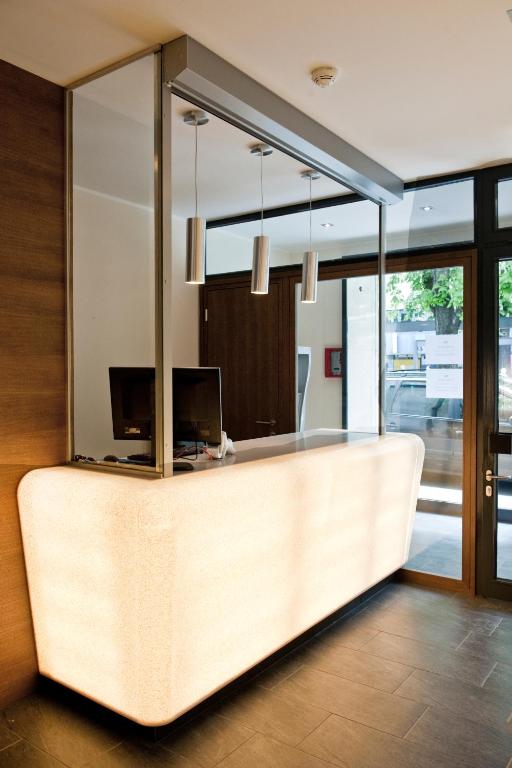 Vstupní hala nebo recepce v ubytování Basic Hotel Innsbruck