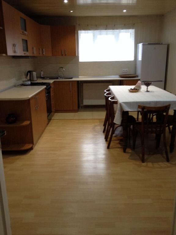 Kuchyň nebo kuchyňský kout v ubytování Guesthouse "KISTAURI"