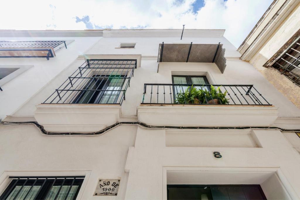 Balkón nebo terasa v ubytování Sevilla Home Center