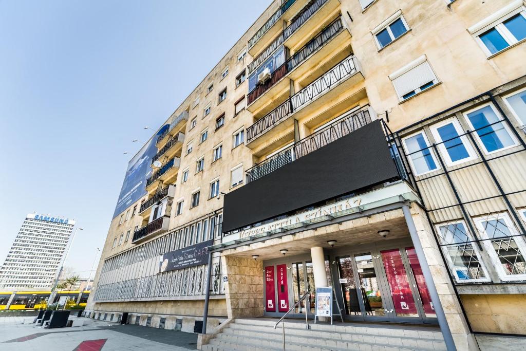 Budova, v ktorej sa apartmán nachádza
