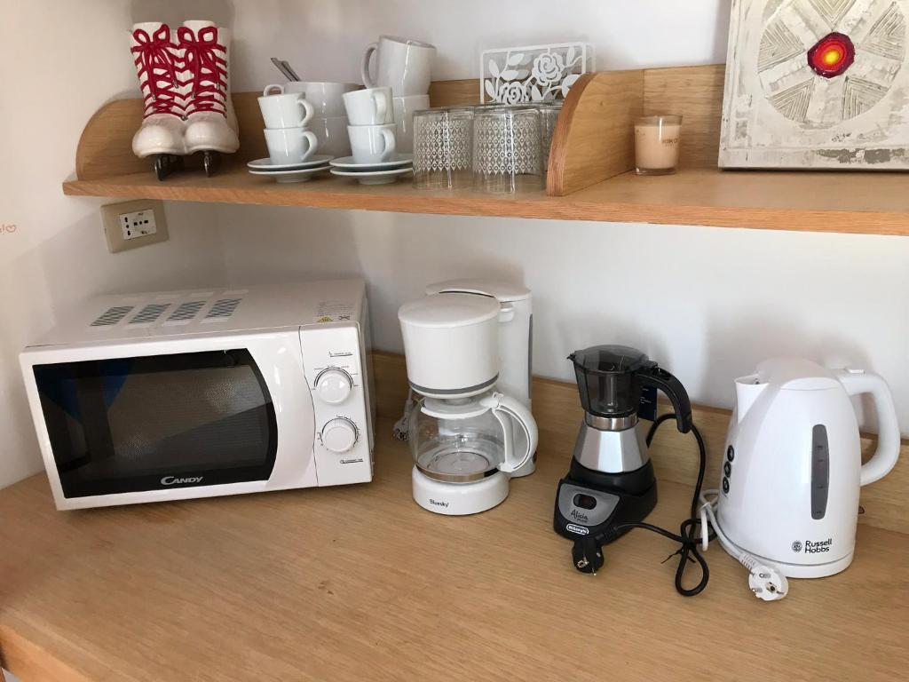 Coffee and tea making facilities at Loft delizioso