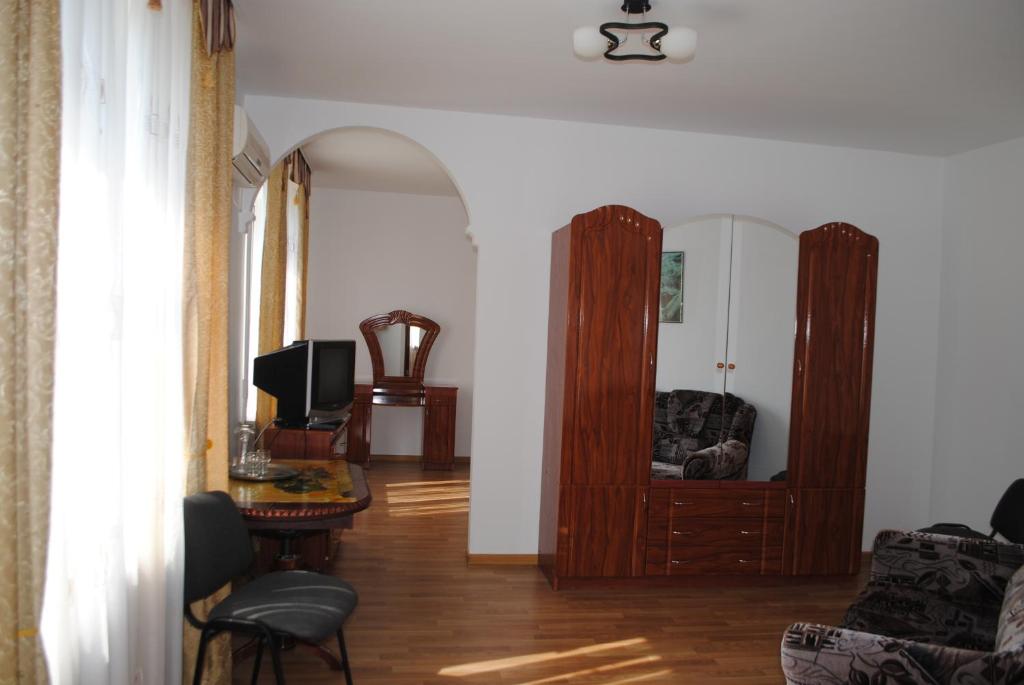 Posezení v ubytování Hotel - restaurant "Lion's heart"