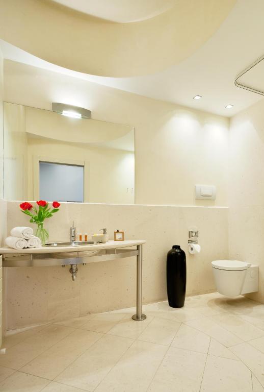 Koupelna v ubytování Hotel Due Mori