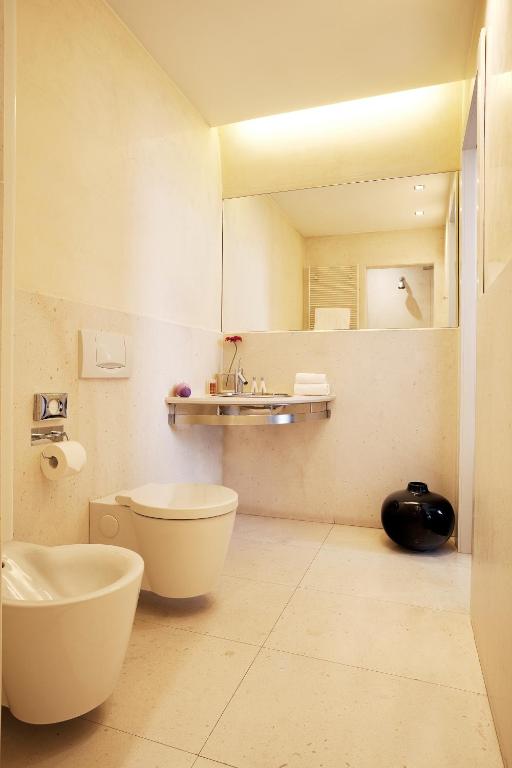 Koupelna v ubytování Hotel Due Mori
