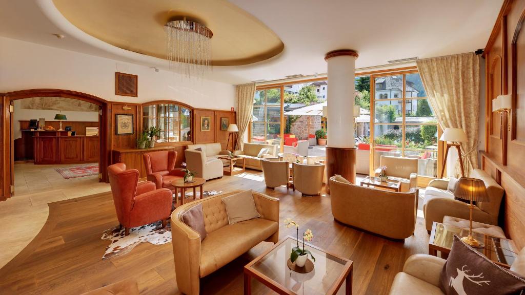 Posezení v ubytování Hotel Angelo Engel