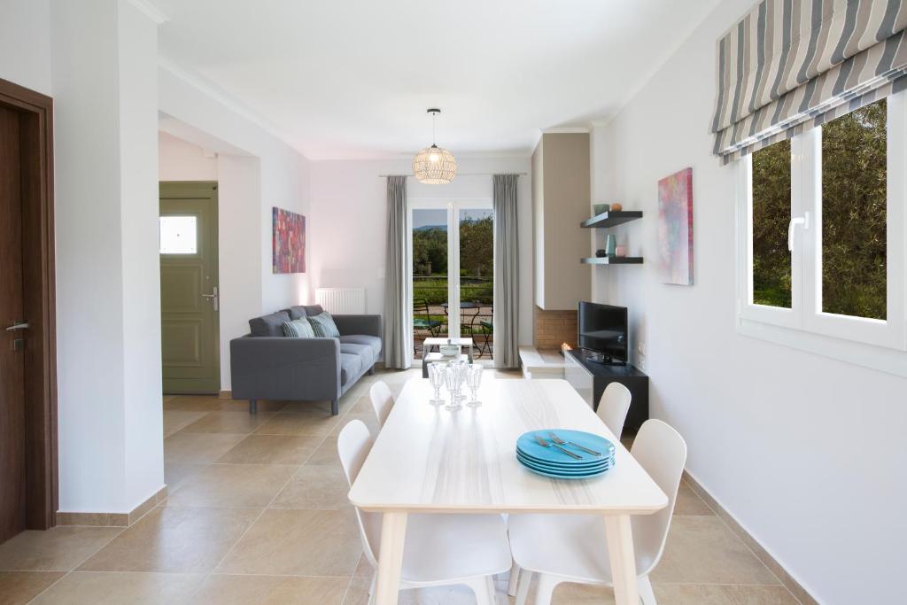 Posezení v ubytování Alegria Boutique Villas