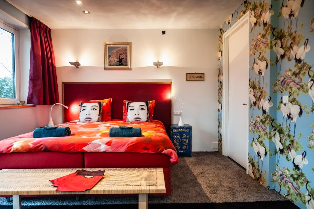 Ένα ή περισσότερα κρεβάτια σε δωμάτιο στο BnB Stelvio