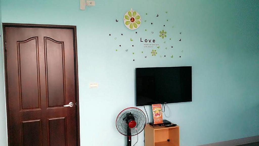 TV a/nebo společenská místnost v ubytování Mirage