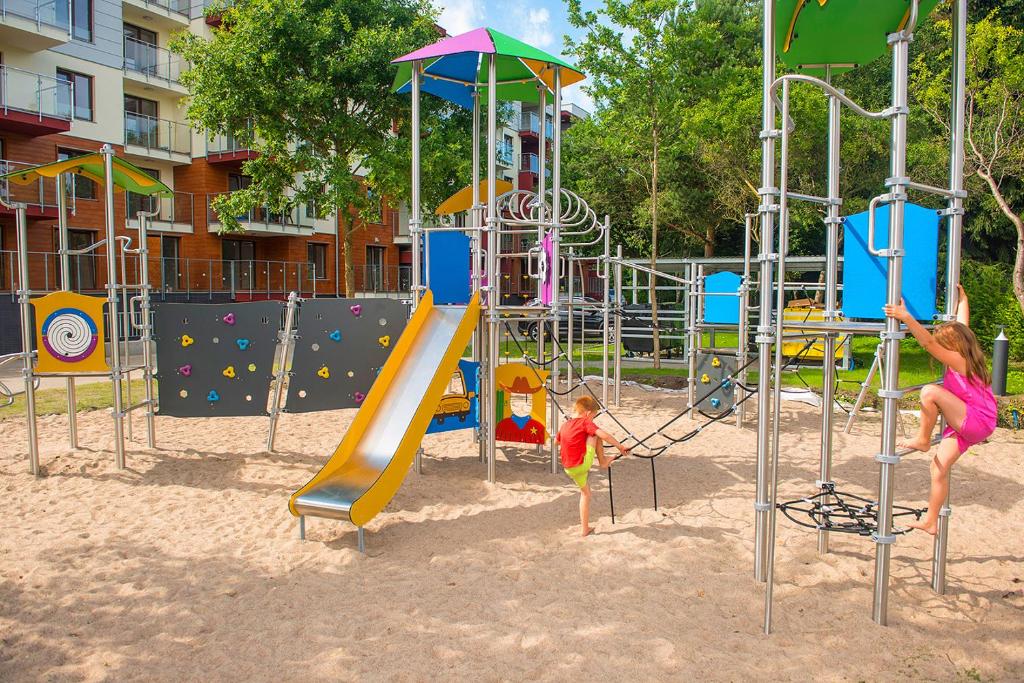 Detský kútik v ubytovaní Aqua Holiday Apartments Beach#Pool#Sauna no limit