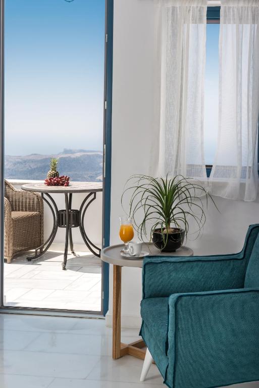 Posezení v ubytování Anteliz Suites
