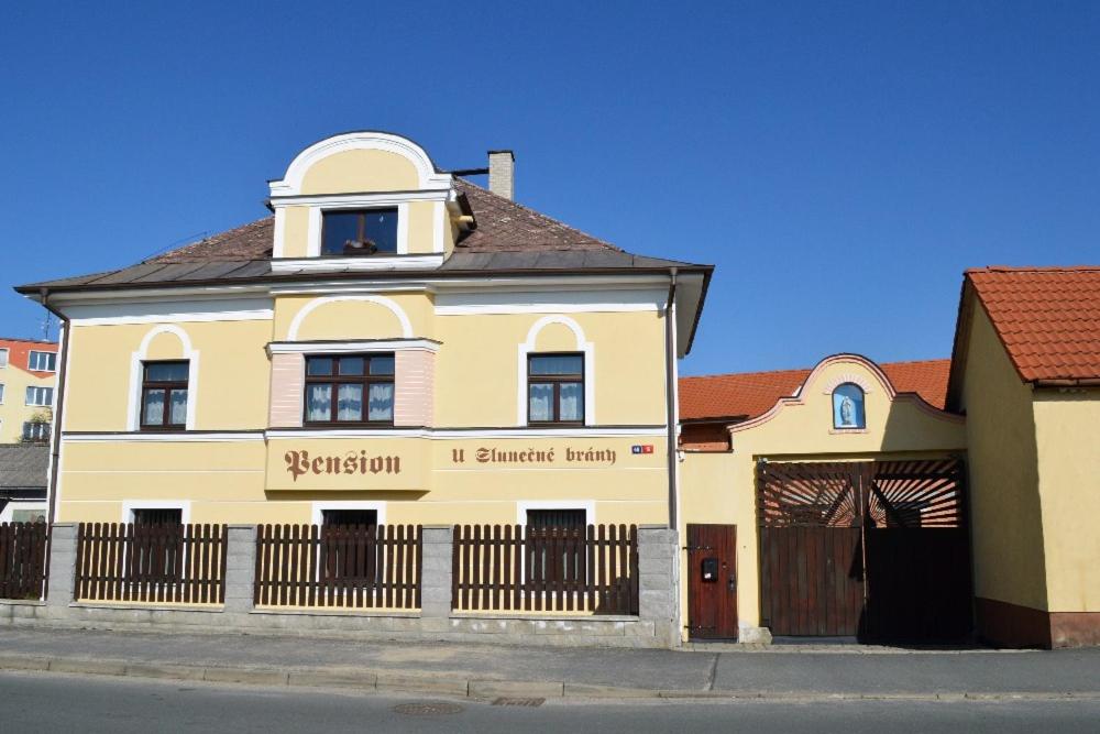 Budova, kde se penzion nachází