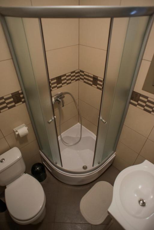 Koupelna v ubytování Apartments Svijet Mora 2