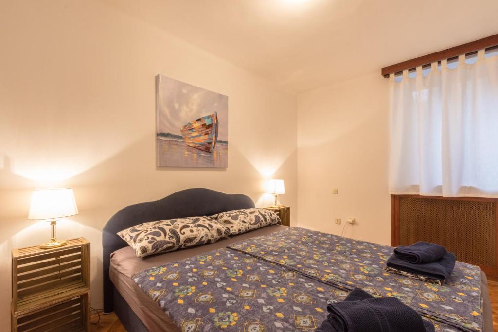 Posteľ alebo postele v izbe v ubytovaní Apartment Urban garden