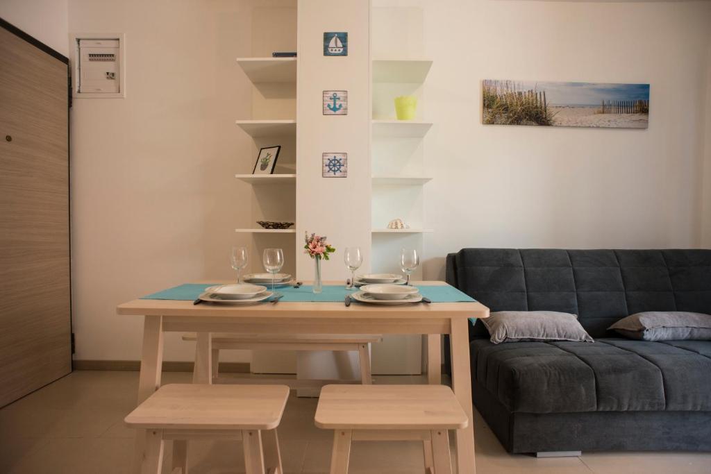 Posezení v ubytování Apartments Svijet Mora 2