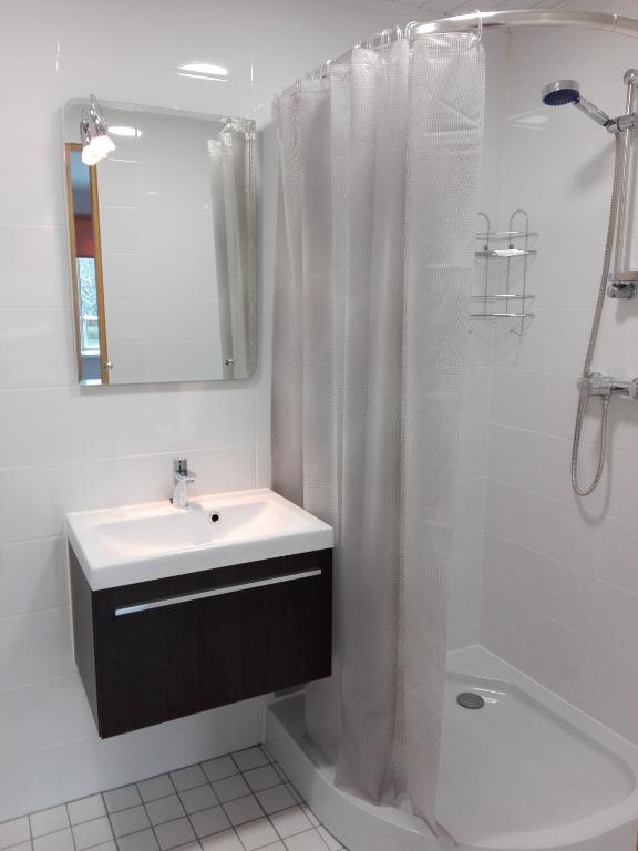 Koupelna v ubytování Kaunis Guesthouse