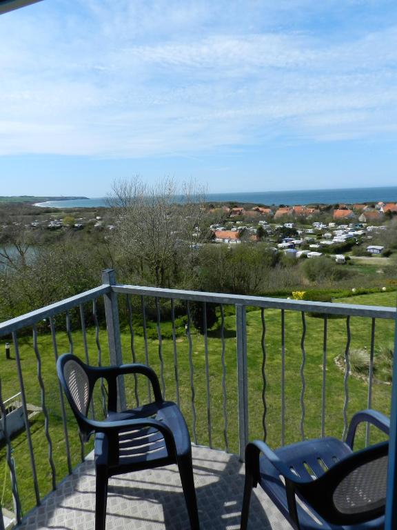 Hôtel Le Vivier WISSANT - Vue Mer - Côte d'Opale - Baie de Wissant - 2CAPS - Habitación Doble Con Balcón Y Vistas Al Mar