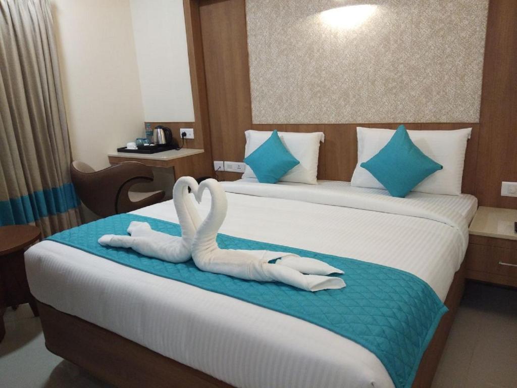 Postel nebo postele na pokoji v ubytování Hotel iStay