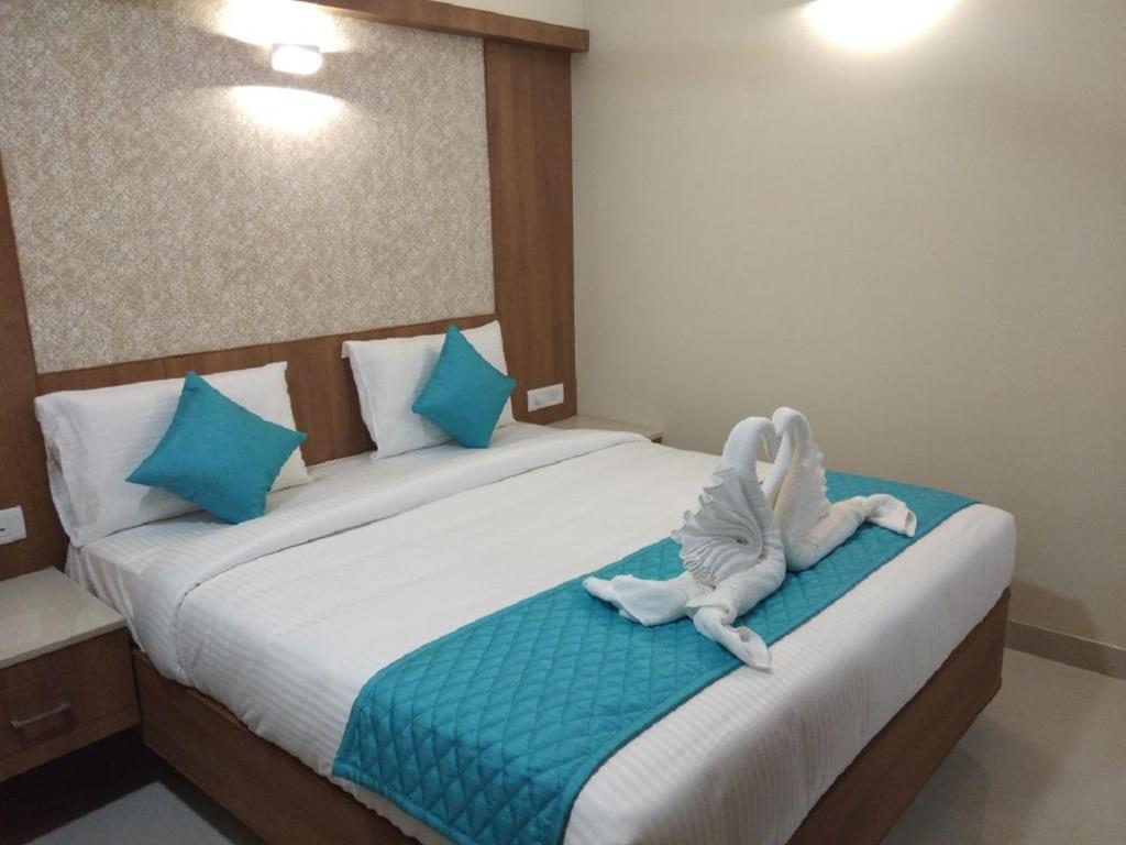 Postel nebo postele na pokoji v ubytování Hotel iStay