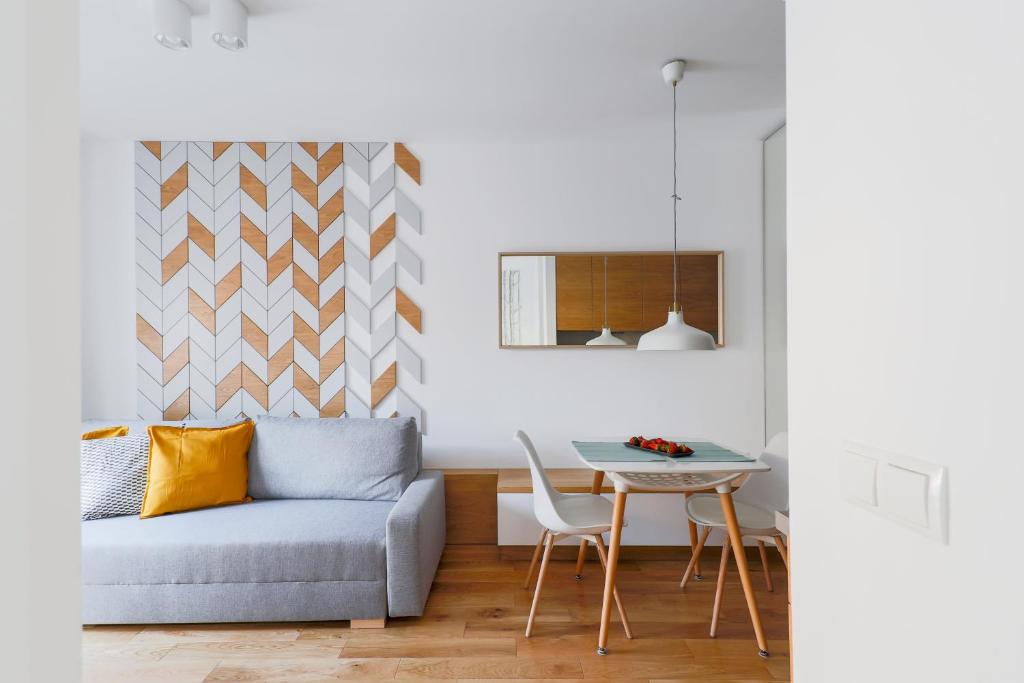 Posedenie v ubytovaní Homewell Apartments Dominikańska