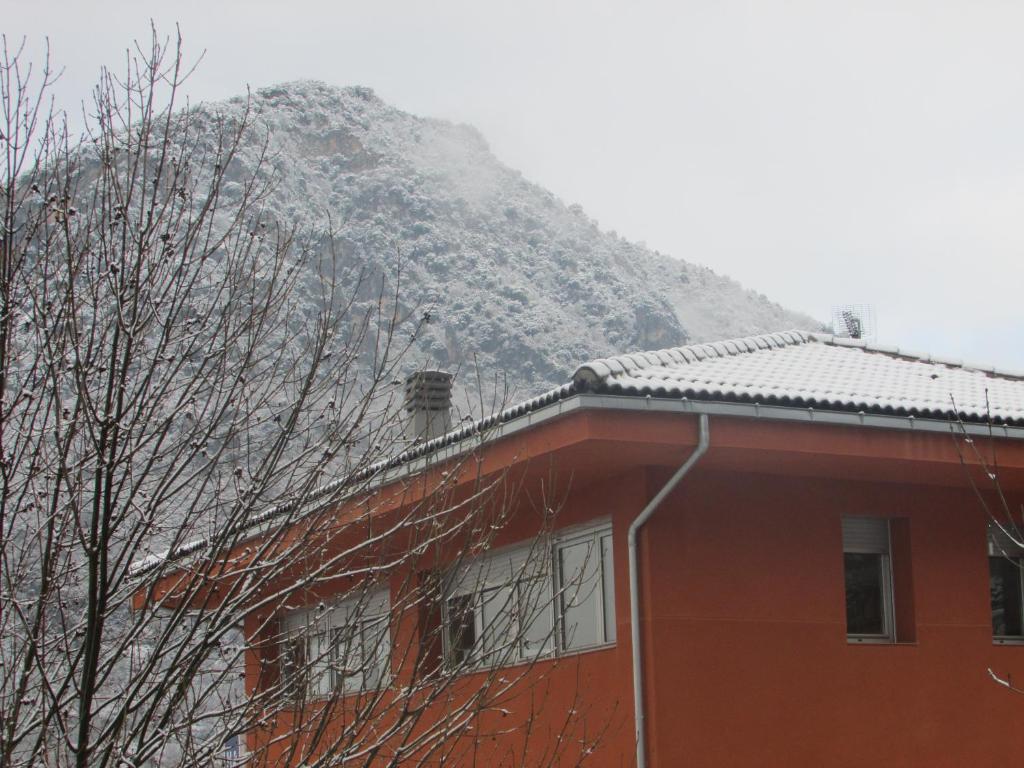 Nespecifikovaný výhled na hory nebo výhled na hory při pohledu z apartmánu