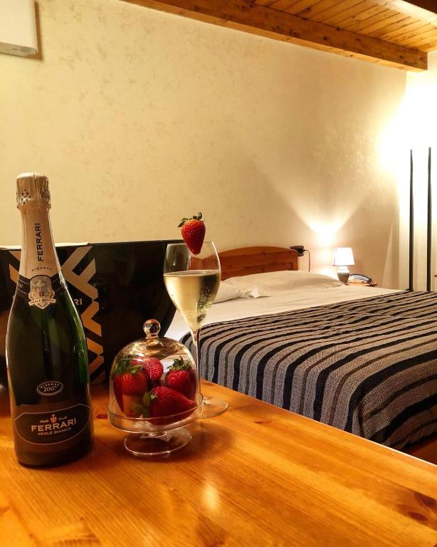 Nápoje v ubytovaní Locanda Dal Sor Francesco