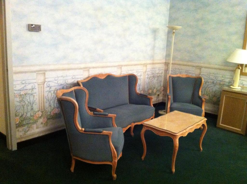 Posezení v ubytování Grand Hotel Delle Terme Re Ferdinando