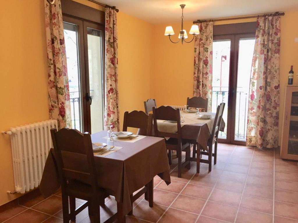A seating area at Hotel Rural Nova Ruta